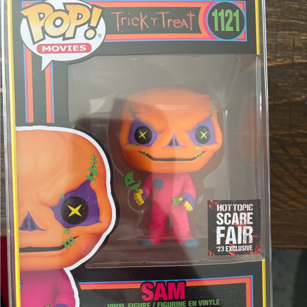Funko Pop! Movies Trick 'r Treat SAM Vinyl Figure — Orange & Pink